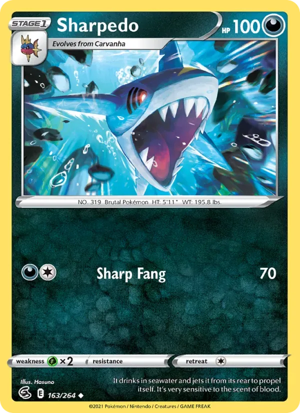 Sharpedo, Fusion Strike
