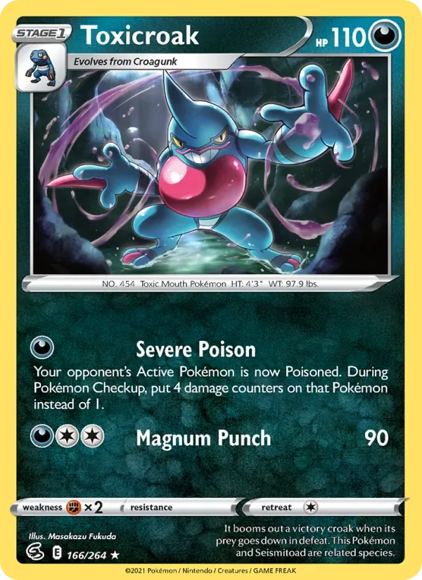 Toxicroak, Fusion Strike