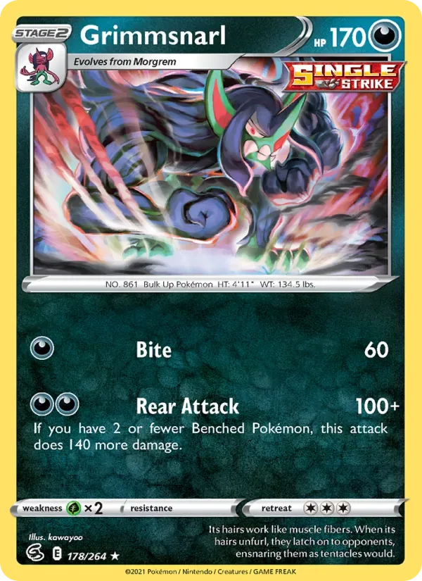 Grimmsnarl, Fusion Strike