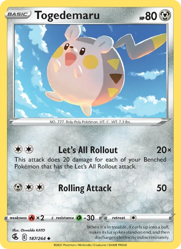 Togedemaru, Fusion Strike