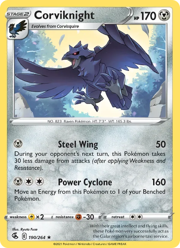 Corviknight, Fusion Strike