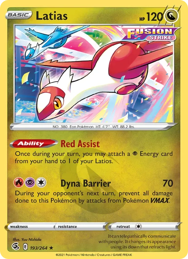 Latias, Fusion Strike