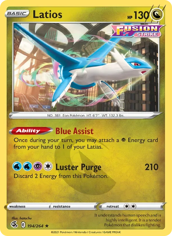 Latios, Fusion Strike