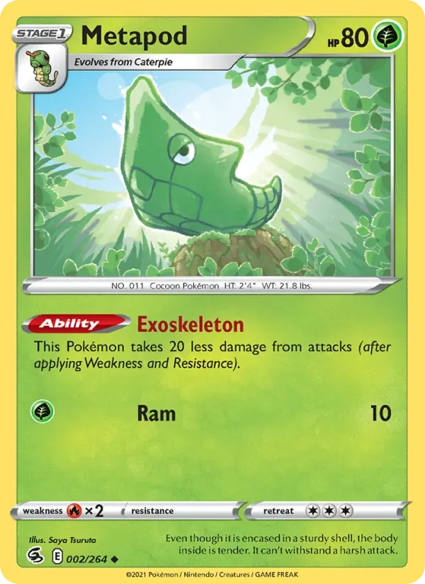 Metapod, Fusion Strike