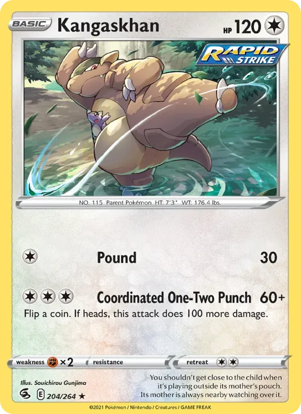 Kangaskhan, Fusion Strike