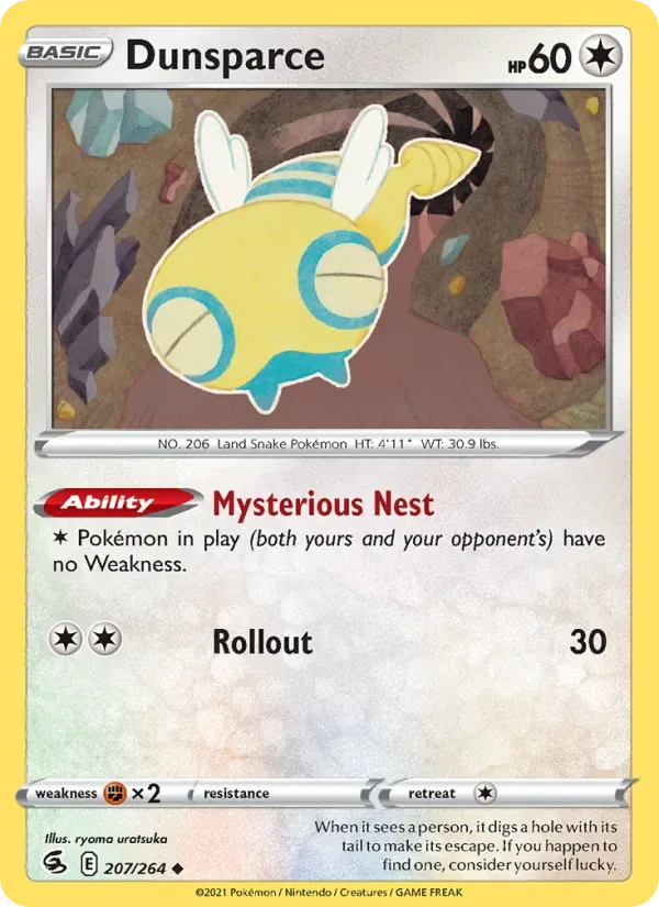 Dunsparce, Fusion Strike
