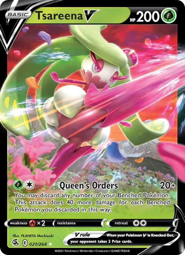 Tsareena V, Fusion Strike