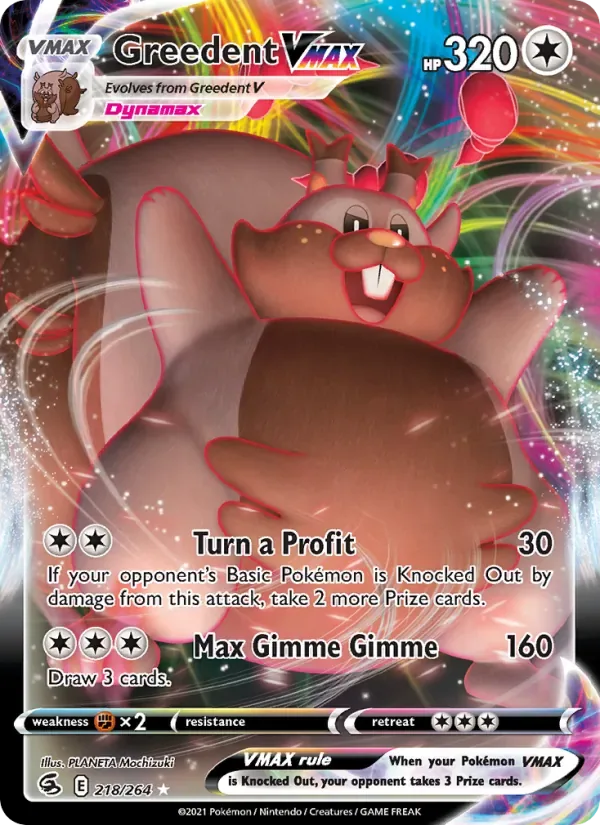 Greedent VMAX, Fusion Strike