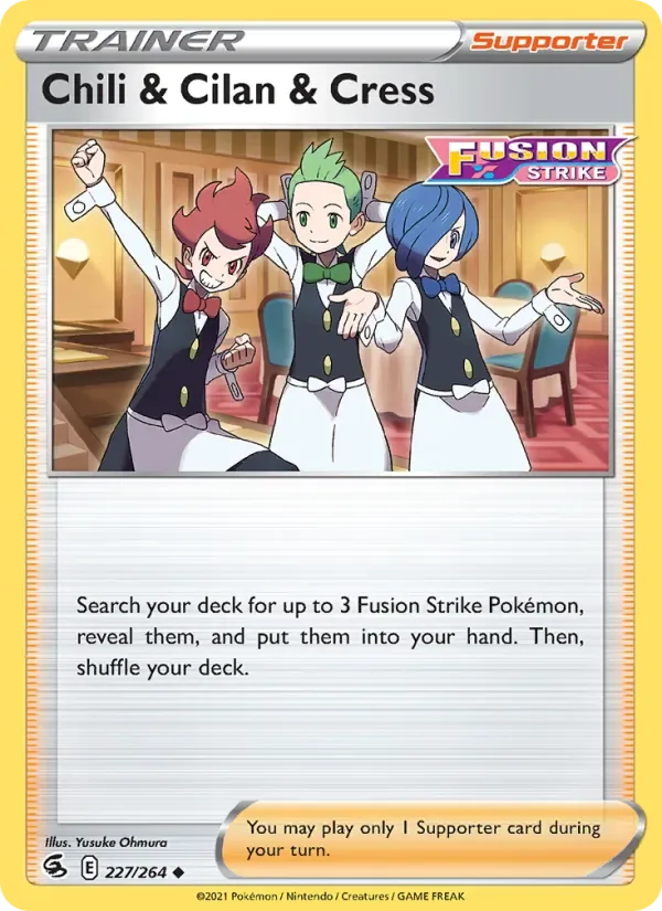Chili & Cilan & Cress, Fusion Strike