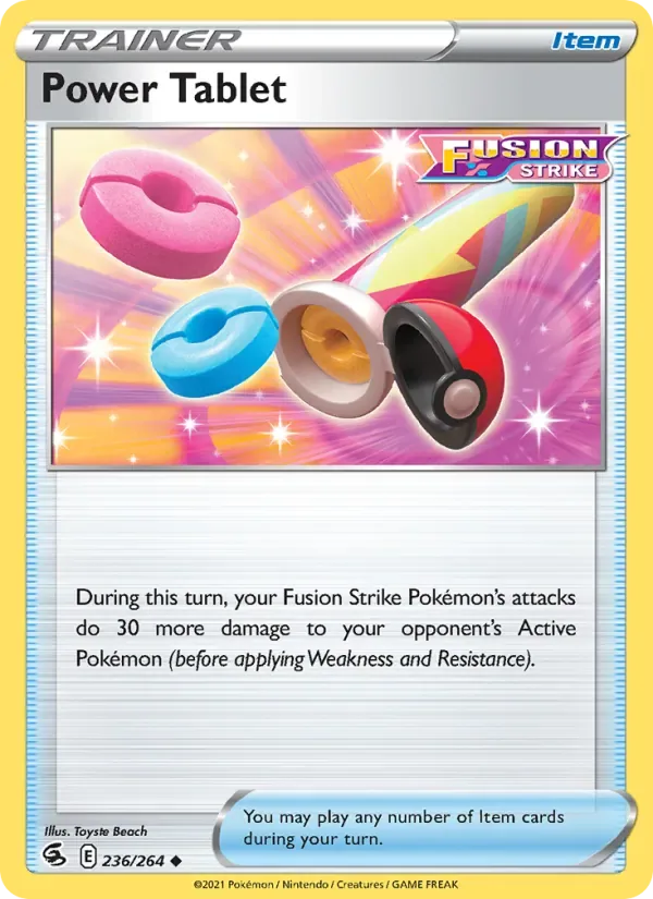 Power Tablet, Fusion Strike