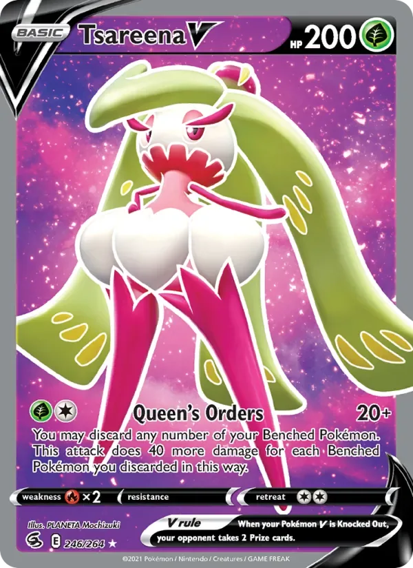 Tsareena V, Fusion Strike