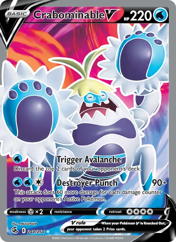 Crabominable V, Fusion Strike