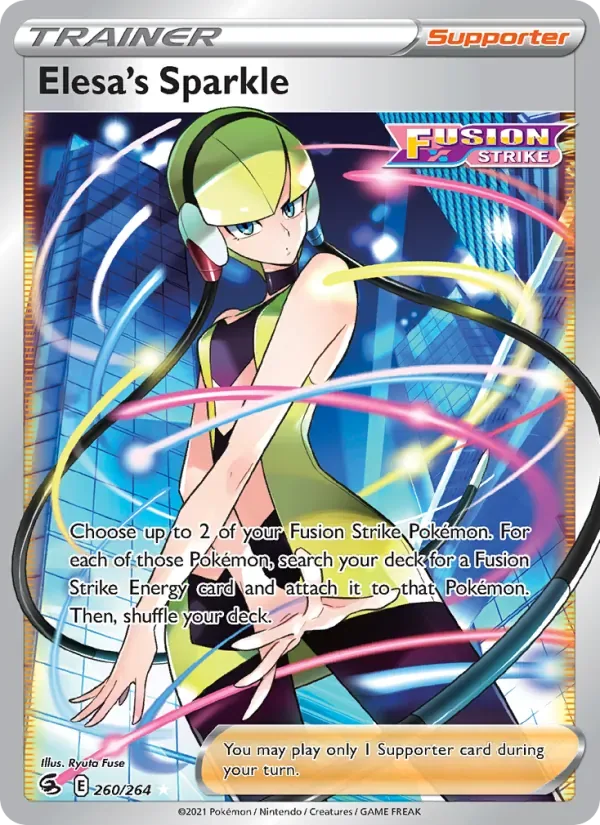 Elesa's Sparkle, Fusion Strike