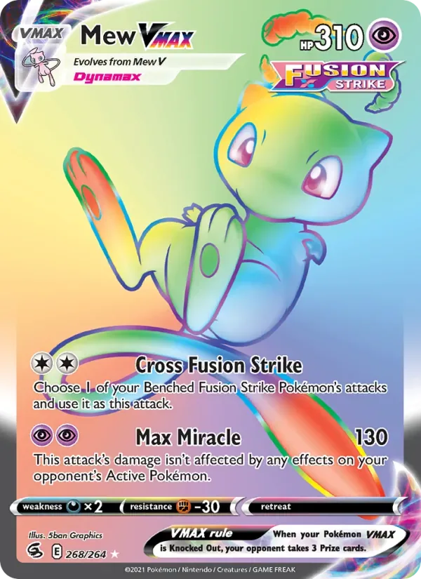 Mew VMAX, Fusion Strike