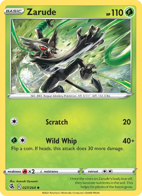 Zarude, Fusion Strike