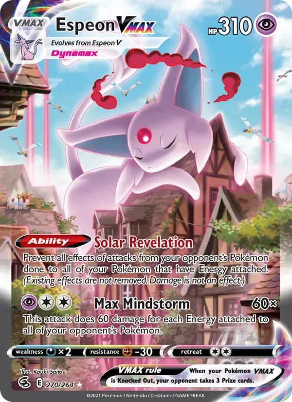Espeon VMAX, Fusion Strike