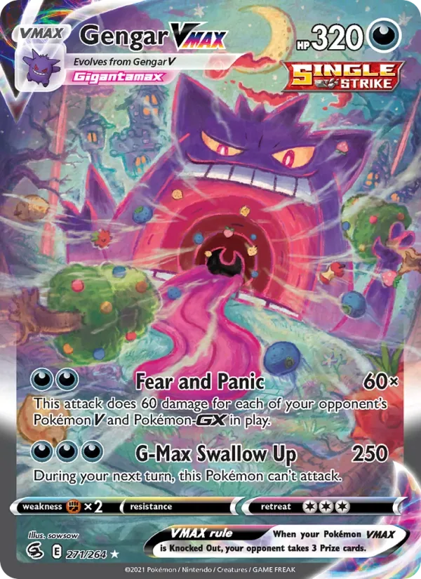 Gengar VMAX, Fusion Strike