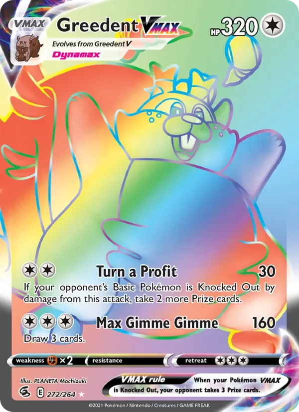 Greedent VMAX, Fusion Strike