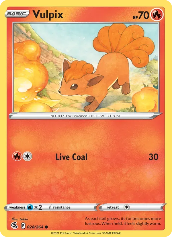 Vulpix, Fusion Strike