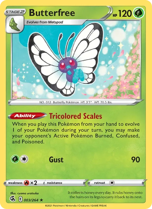 Butterfree, Fusion Strike