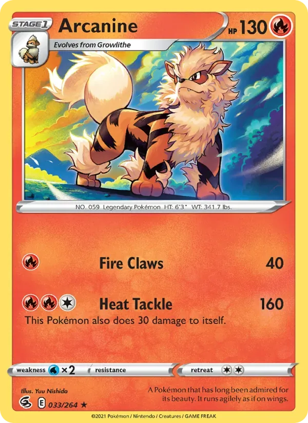 Arcanine, Fusion Strike