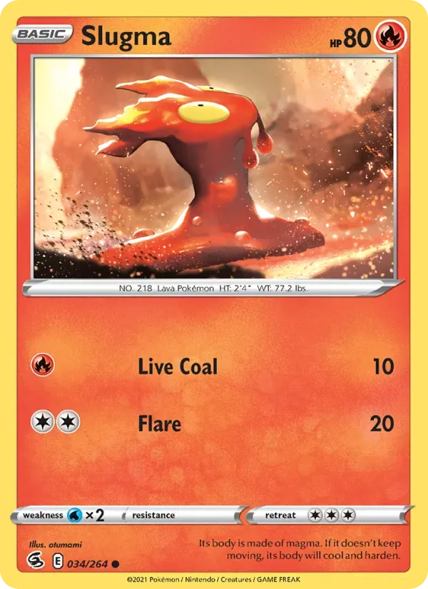 Slugma, Fusion Strike
