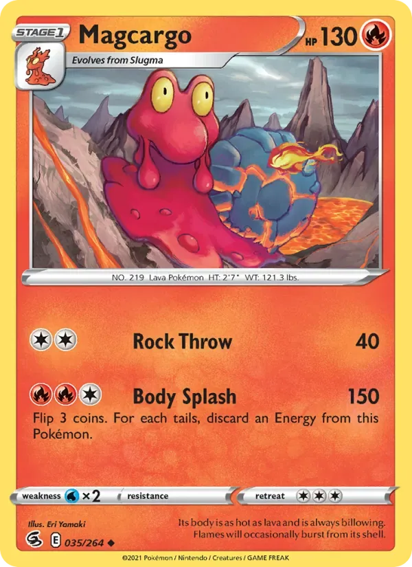 Magcargo, Fusion Strike