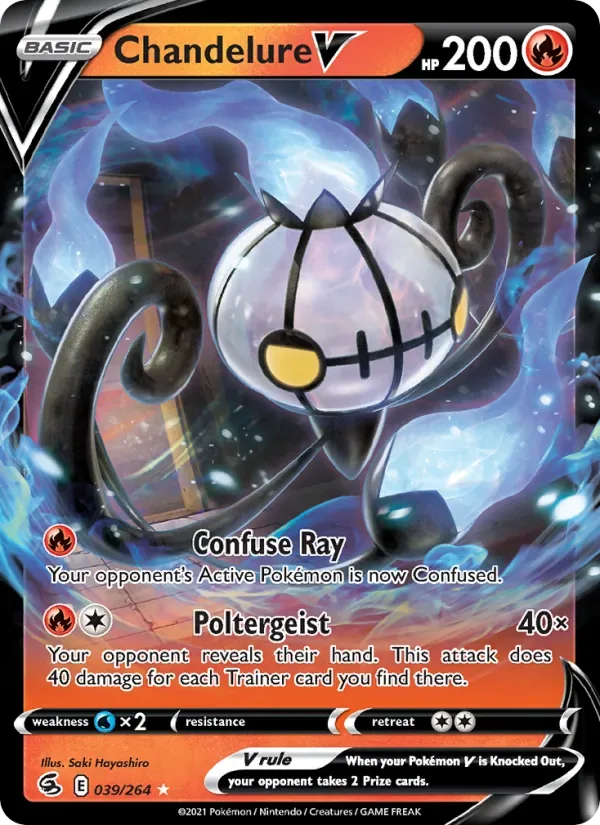 Chandelure V, Fusion Strike