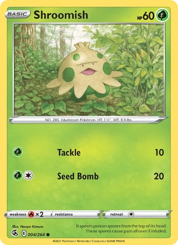 Shroomish, Fusion Strike