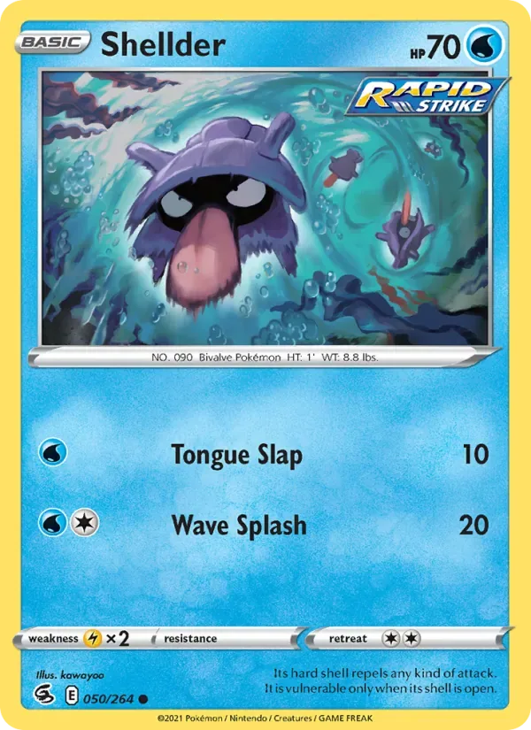 Shellder, Fusion Strike