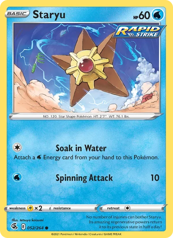 Staryu, Fusion Strike