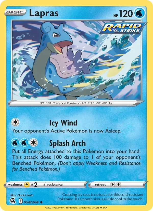 Lapras, Fusion Strike