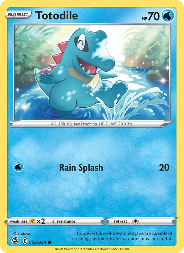 Totodile, Fusion Strike