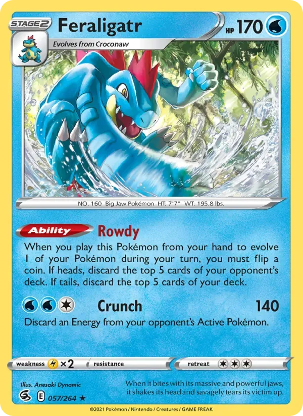 Feraligatr, Fusion Strike