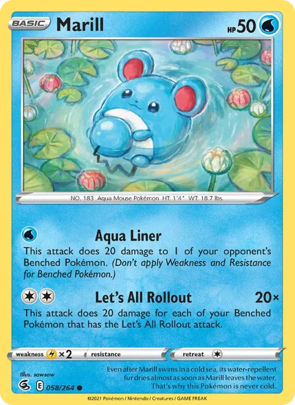Marill, Fusion Strike