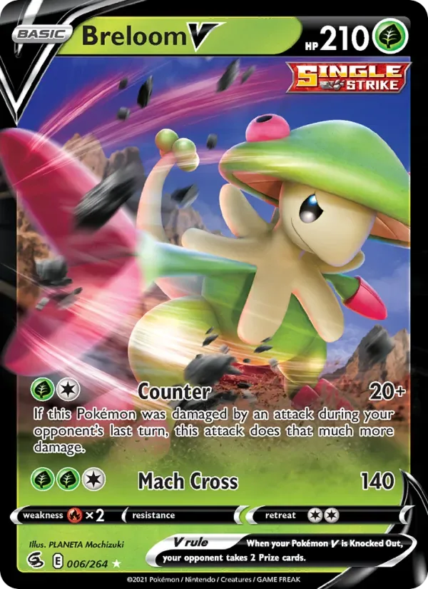 Breloom V, Fusion Strike