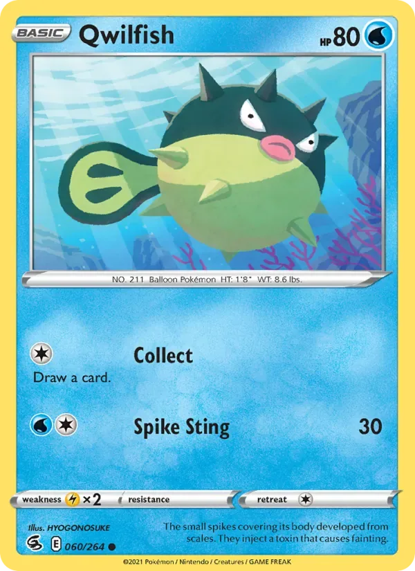 Qwilfish, Fusion Strike
