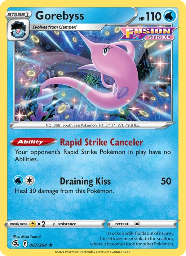 Gorebyss, Fusion Strike