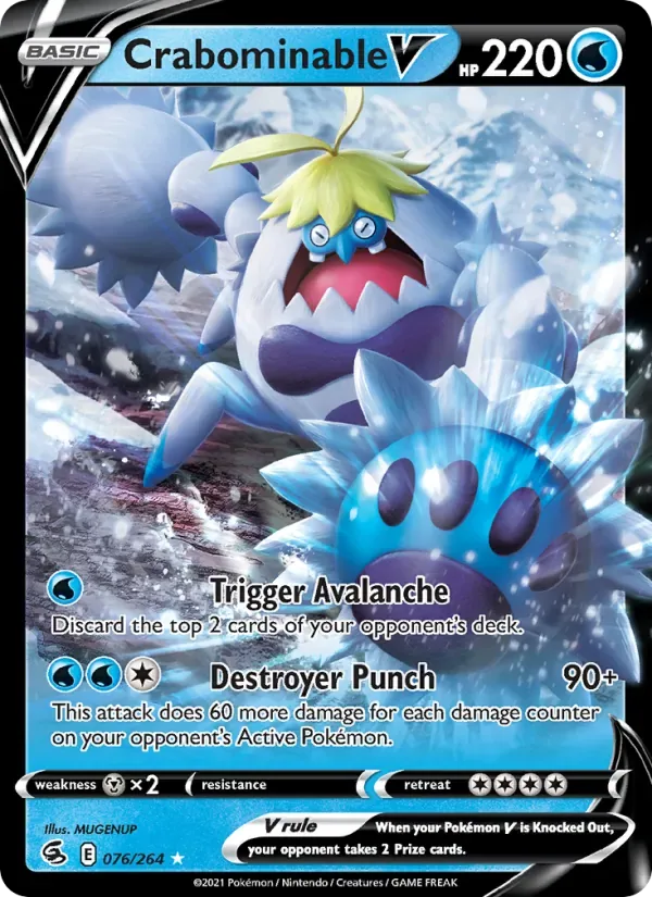 Crabominable V, Fusion Strike