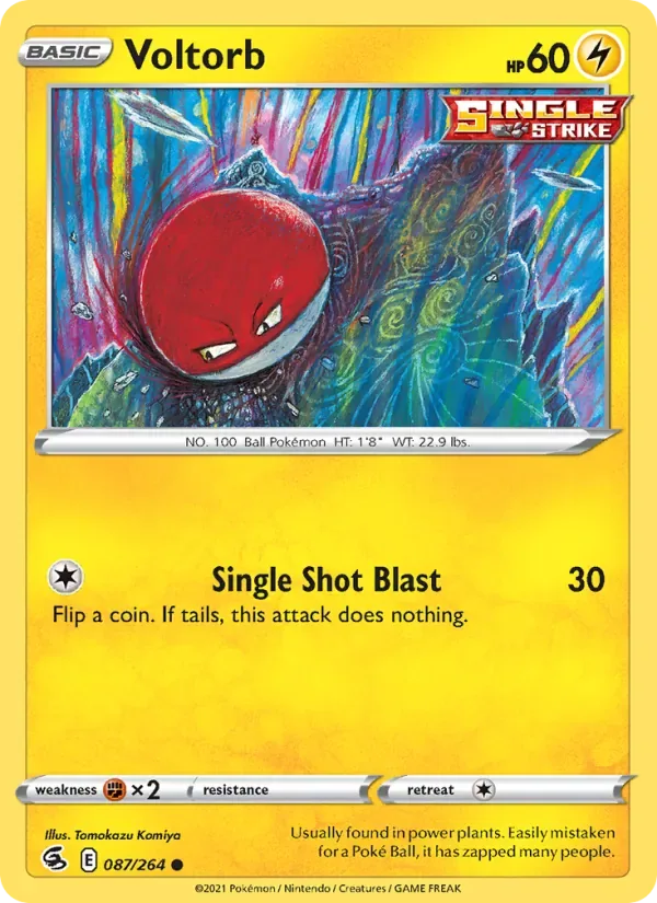 Voltorb, Fusion Strike
