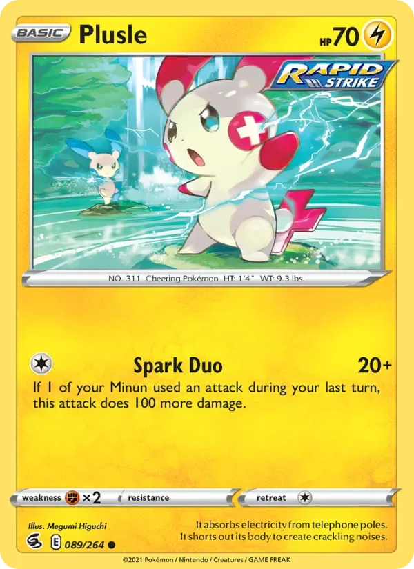 Plusle, Fusion Strike