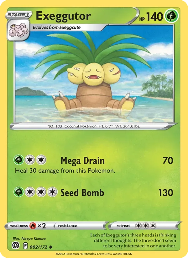 Exeggutor, Brilliant Stars