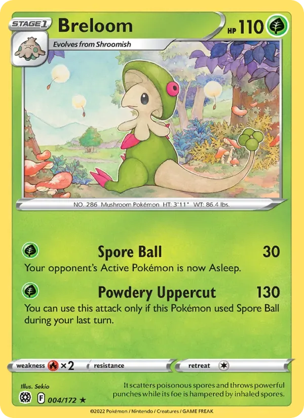 Breloom, Brilliant Stars