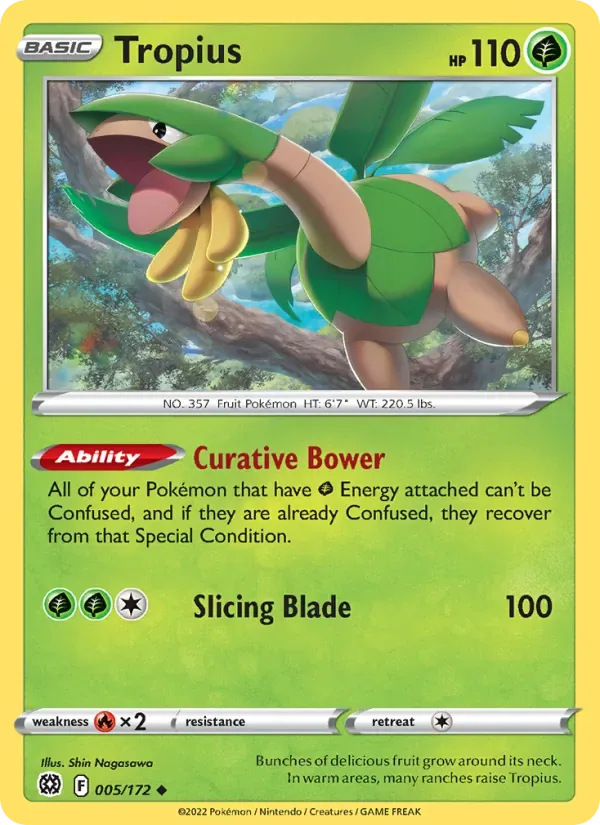 Tropius, Brilliant Stars