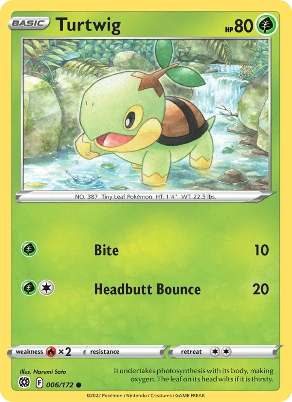 Turtwig, Brilliant Stars