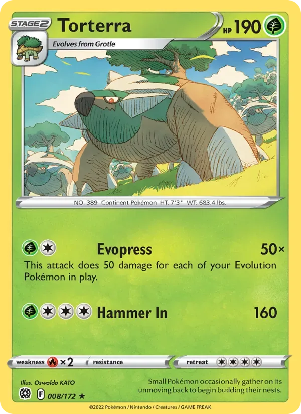 Torterra, Brilliant Stars