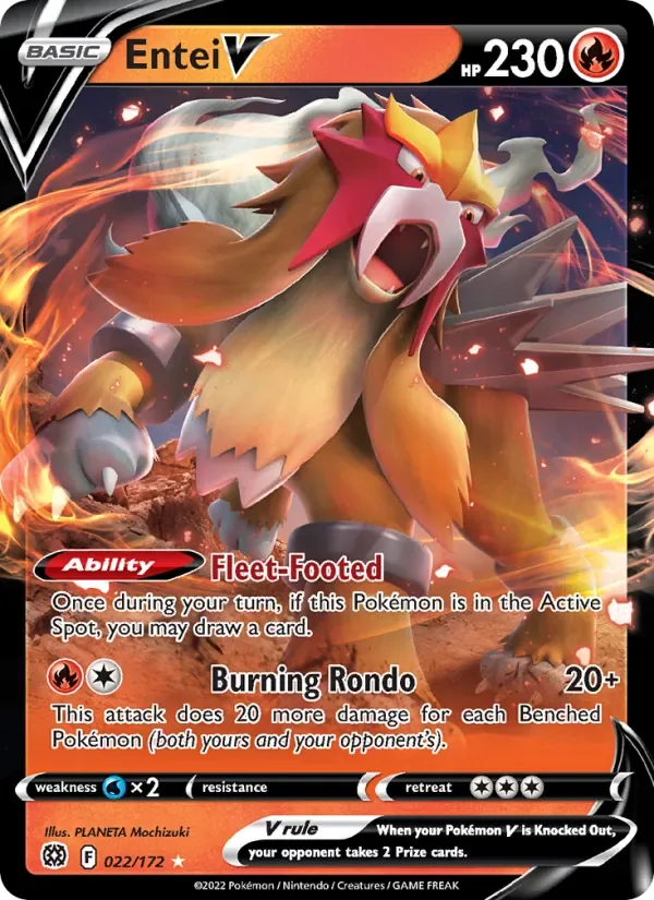 Entei V, Brilliant Stars