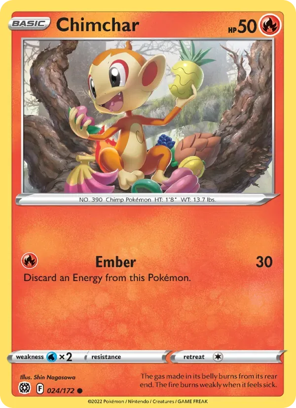 Chimchar, Brilliant Stars