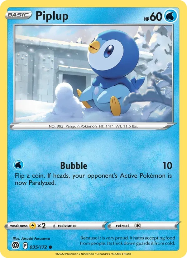 Piplup, Brilliant Stars