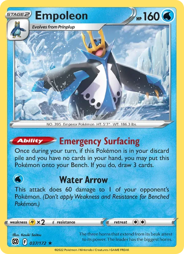 Empoleon, Brilliant Stars
